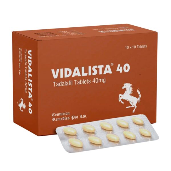 Vidalista 40mg - Tadalafil